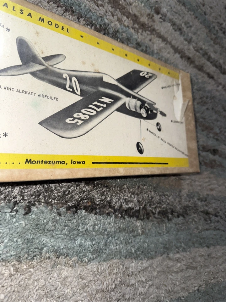 SIG Craftsman Model Kit BUSTER Airplane Balsa Sealed Box  New - Image 4 of 4