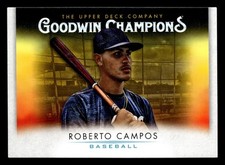Roberto Campos 2021 Upper Deck Goodwin Champions #76 UD *118