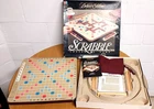 Vintage Milton Bradley Scrabble Deluxe Edition Turntable Board 1989