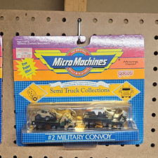 Micro Machines Semi Truck Collections 2 Military Convoy 6407