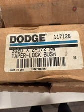 DODGE 117126 TAPER LOCK BUSHING, 3020 X 2 1/2 KW, NIB