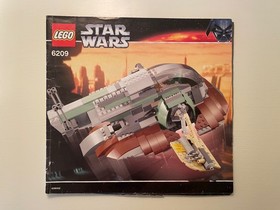 LEGO Star Wars Lot of 3 Instructions Manuals #6209, 7256 & 7261 - Damaged