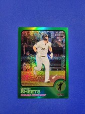 2022 Topps Heritage Gavin Sheets #181 Chrome Green Refractor /273 (RC)