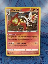 Cinderace - 034/202 - Cosmos Holo Rare - Sword & Shield Pokemon Card 2020 - NM