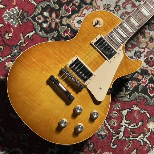 Gibson Exclusive Les Paul Standard 60s AAA Figured Honey Lemon Burst #GG6z0