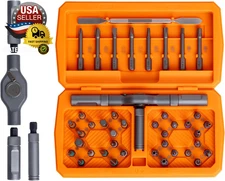 42 in 1 Magnetic Screwdriver, Screwdriver Set, Multi Bit Ratcheting Screwdriver 