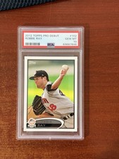 2012 Topps Pro Debut Robbie Ray #102 Detroit Tigers RC CYA PSA 10 POP 2 RARE ***