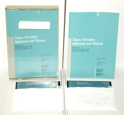 Theory Formation - Reflections And Patterns 1986 IBM PC Software Rare Lost Media