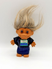 Vintage Russ Birthday It  s the Big One Troll Doll Gray Hair Over The Hill