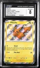 Pikachu 131/091 Shiny Rare Holo - Paldean Fates CGC 8 NM/MINT