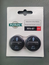 Genuine PetSafe RFA-67 6V Replacement Lithium Batteries 2 Pack