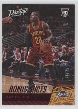 2016-17 Panini Prestige Rookies Bonus Shots Red 10/75 Kay Felder #190 fm0