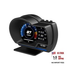 OBD2 Gauge Display, Heads Up Display for Cars, Digital obd2 Gauge P6