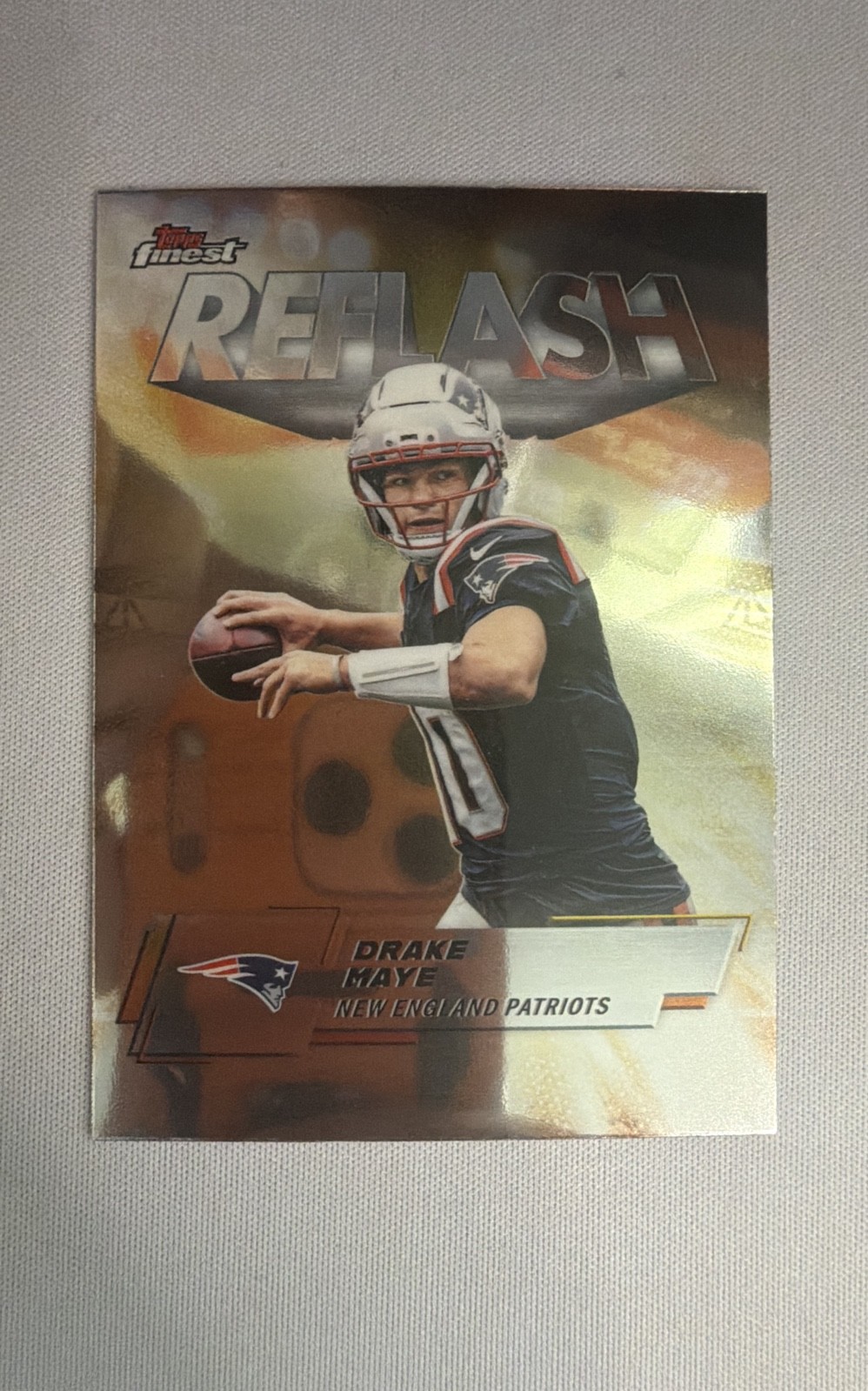 2025 Topps Finest - Reflash Drake Maye #RF-5