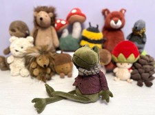 Jellycat Rare Retired Riverside Rambler Frog, Brand New Without Tags, Genuine