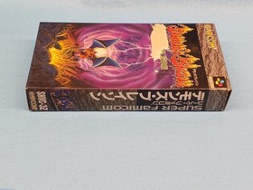 Demon's Blazon crest Makaimura Super Famicom SFC, w/Manual, Box