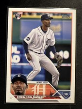 2023 Topps: Series Two #494 Brendon Davis (RC)/Tigers/3B ⚾🐷⚾