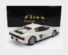 1:18 KK Scale Ferrari Testarossa Mki Us-Version 1984 Monodado White KKDC180502 M