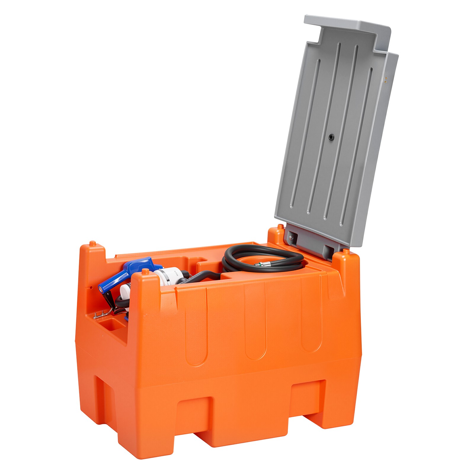 VEVOR 12V 8.5GPM DEF Transfer Pump 58Gal Tank Auto Nozzle Diesel Exhaust Fluid