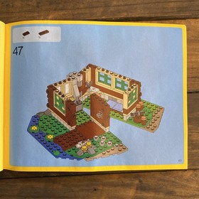 Lego Creator 31048 Lakeside Lodge Building Instruction Manual Only