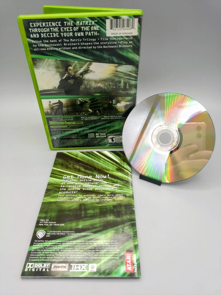 The Matrix Path of Neo Complete Cib Like New Disc - Image 2 of 2