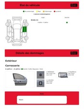 Porte avant et accessoires Peugeot 206