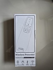 Wireless Presenter Remote Clicker  Laser Pointer  USB-A  30M Range