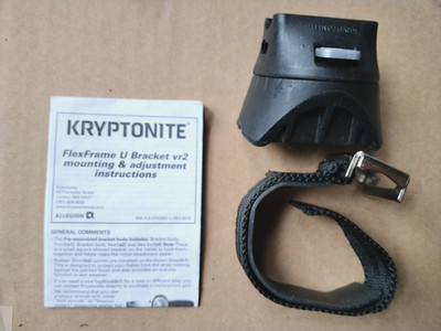 kryptonite flexframe u lock mount bracket