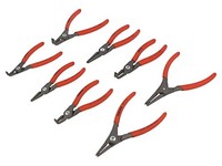 00 19 58 V02 Set: Zange FüR Sprengringe Ring: Innen,AußEnring Etui 8Stk. Knipex