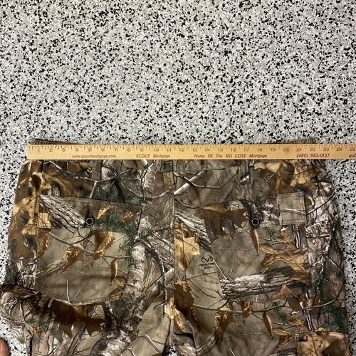 Realtree Max-1 XT Men's Hunting Cargo Camo Pants Draw Cord Legs Size XXL 44-46 - Picture 5 of 6
