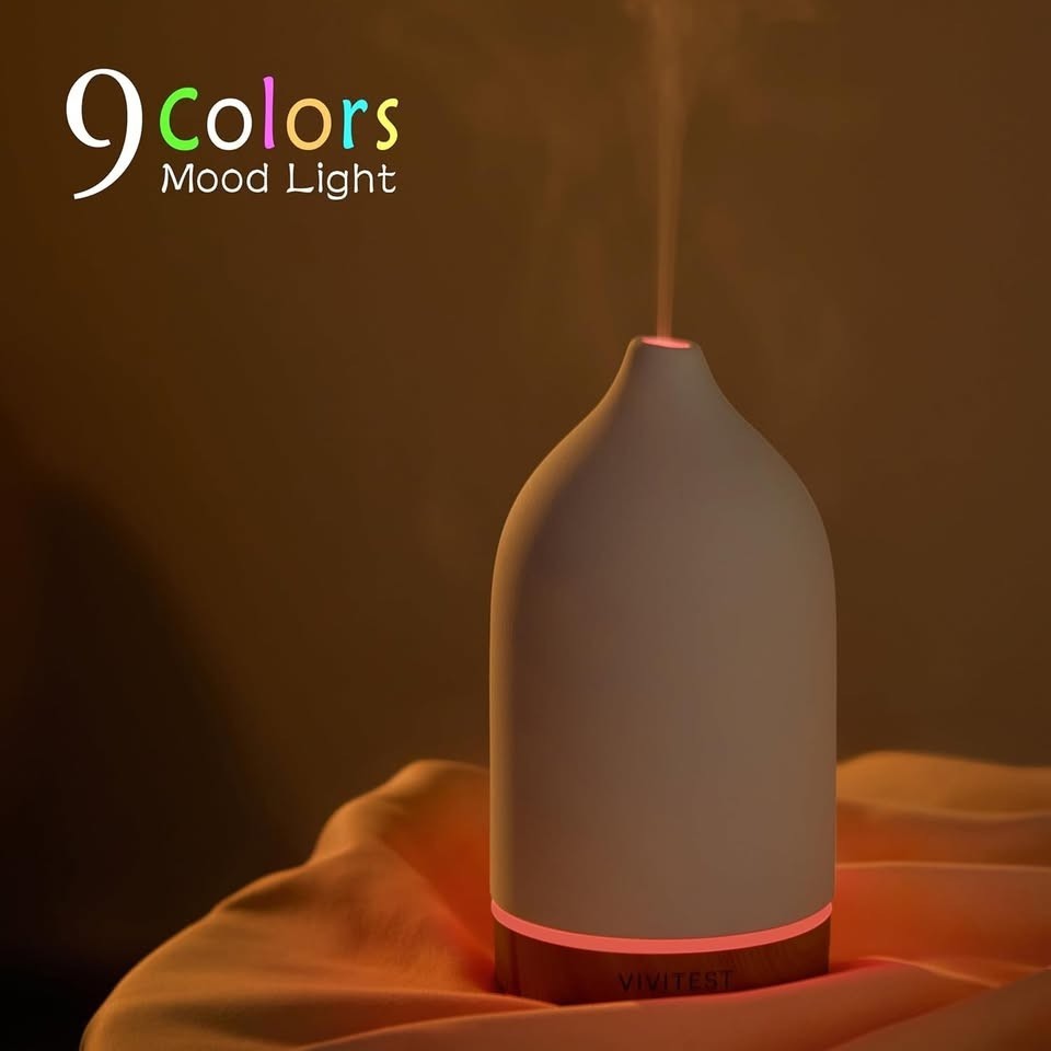 200 mL Ultrasonic Aromatherapy Diffuser - Ceramic