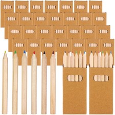 150Packs/900Pcs Colored Pencils Bulk Mini Drawing Pencils Set for Kids 3.5inc...