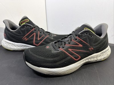 New Balance Fresh Foam X 880v13 Men's Size 12 Running Shoes Black Red M880M13