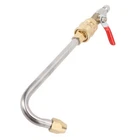 Curved Pressure Washer Extension Wand Sturdy Construction Power Washer Gutter