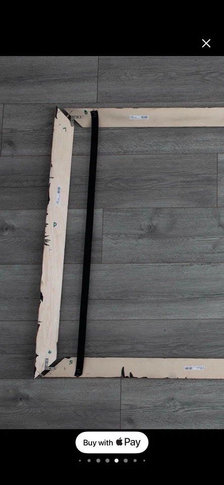 Gold Frame For 70 INCH Tv — 第 2/2 张图片