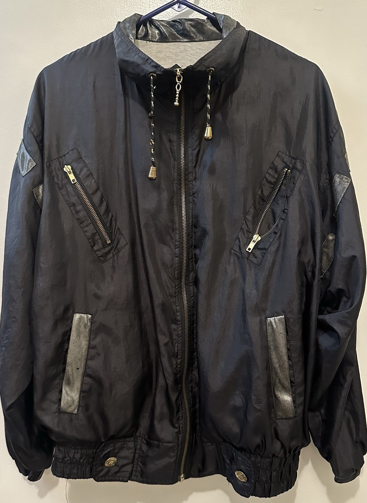 Active Elements Men Bomber Jacket Vintage Y2K Str… - image 1