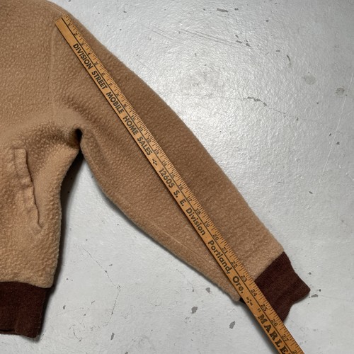 Vintage Sears Hercules Reversible Pile Fleece Bomber Hunting Work Jacket S-M - Picture 9 of 19
