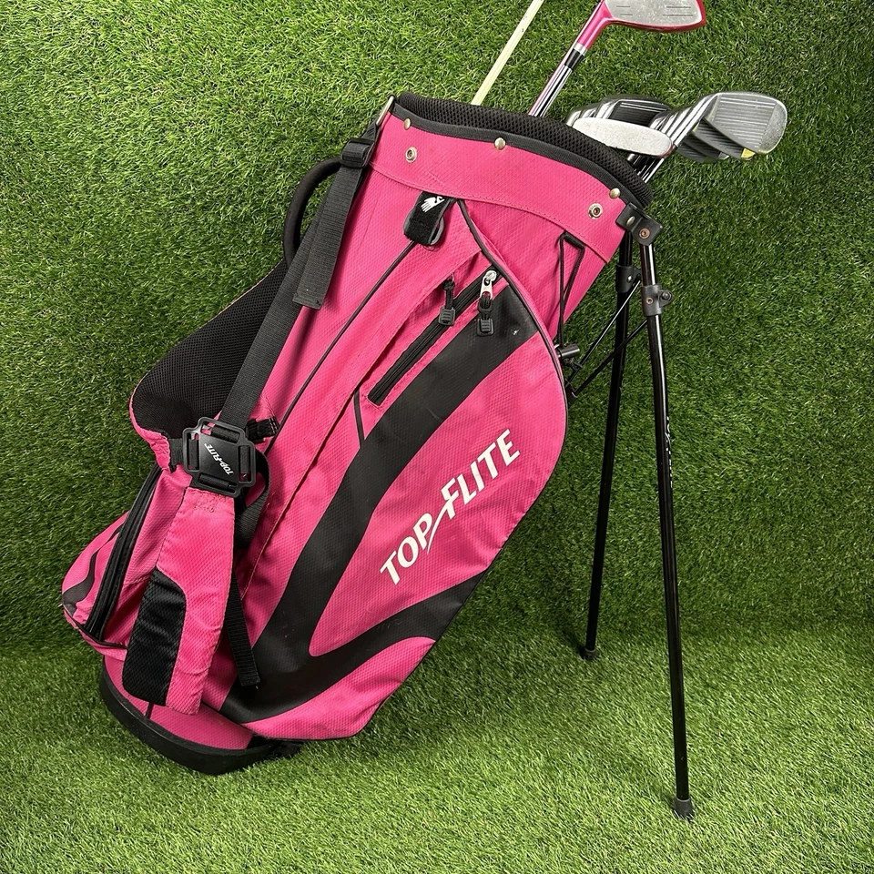 Набор клюшек для гольфа женский Wilson Hope осведомленность о раке молочной железы ⛳️ 11 розовый под правую руку с сумкой - Изображение 4 из 4