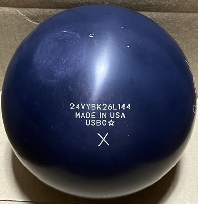PHYSICS BLACKOUT 15ポンド サムレス、ポリッシュ仕様 Storm PhysiX Blackout Bowling Ball