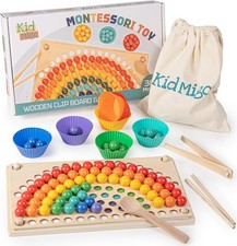 Toddler Montessori Sensory Educational Color Sorting Toys for Ages 3 Year Old Gi
