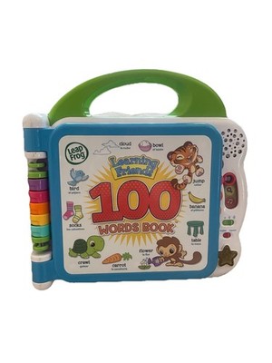 LeapFrog Learning Friends 100 Words Book Leap Frog Interactive Tested WORKS!