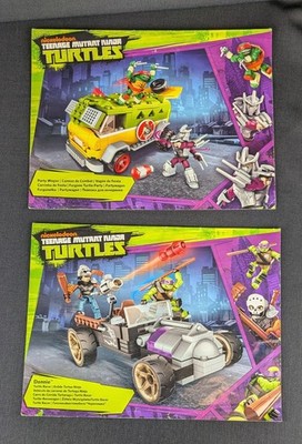 TMNT mega Bloks instruction books DMx38 DMX54 DMX52