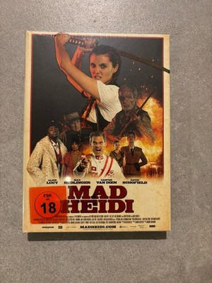Mad Heidi Blu Ray Mediabook NEU/OVP Limit. FSK 18 Cover 2
