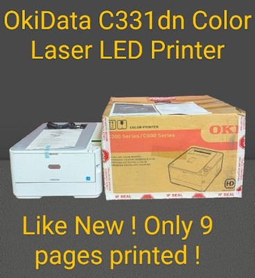 Oki C331DN Workgroup Color LED Laser Printer - ONLY 10PGS !!