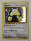 New ListingSnorlax XY179 XY Promos Black Star Promo Holo Pokemon Card LP