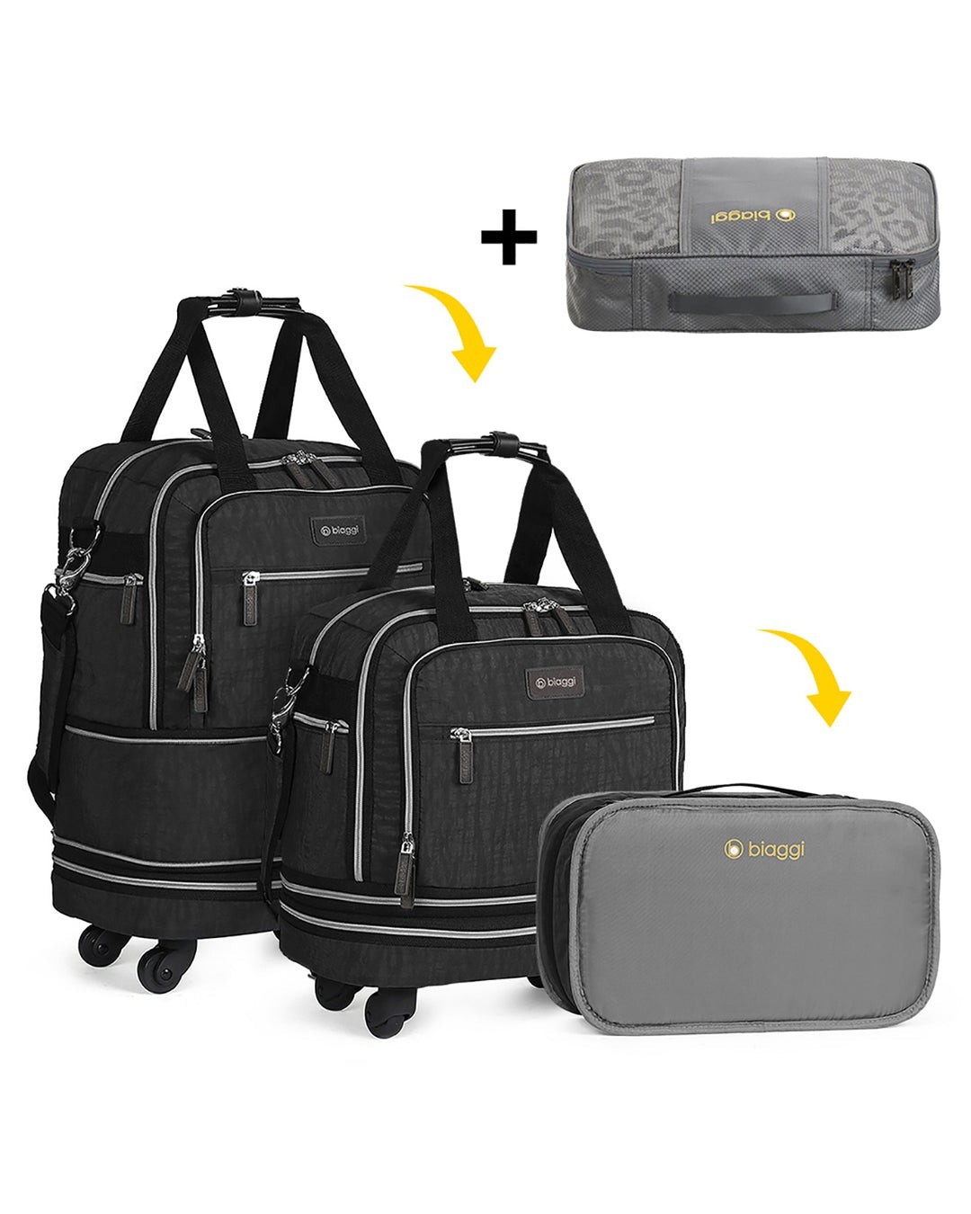 Biaggi Zipsak Boost Underseater Expand To Carry On Luggage 