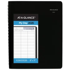 2026 At-A-Glance DayMinder G560-00 4-Person Daily Appointment Book 8 "