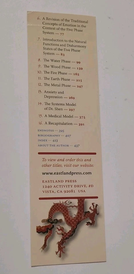 Dragon Rises Red Bird Flies: Psychology  & Chinese Medicine- Leon I. Hammer 2005 - Image 4 of 4