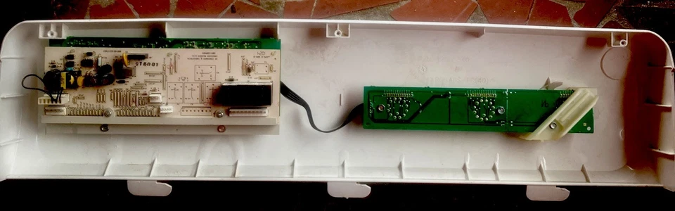 Panel de control de lavadora GE 175D5540 e interruptor de presión y placa 175d5261g012 Foto 2 de 3