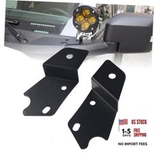 Bronco A-Pillar Light Mount Bracket  Lower Windshield Hinge Mounting